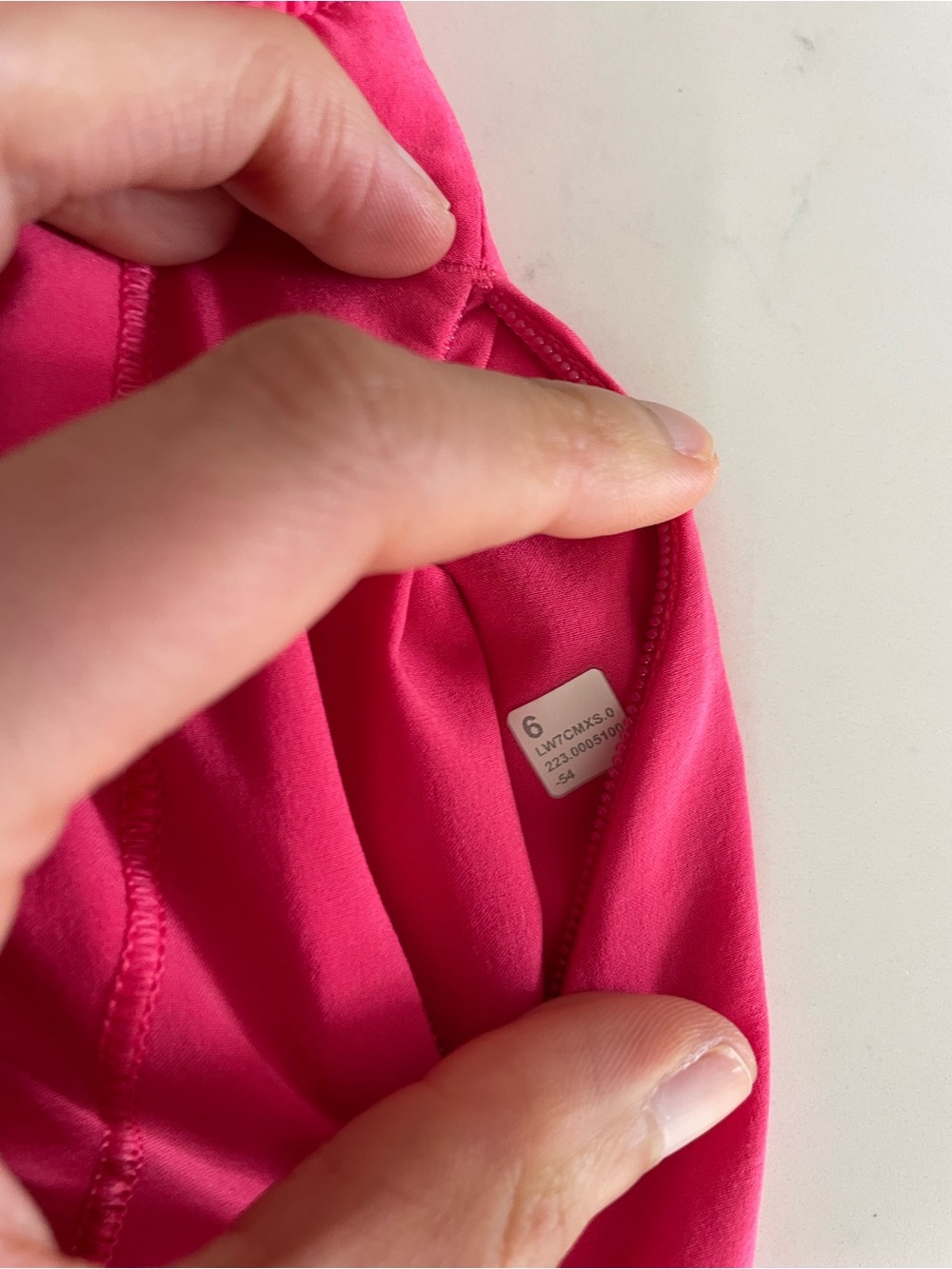 Lululemon Track That High-Rise Lined Short 5" | Size 6 | Pink - Picture 7 of 8